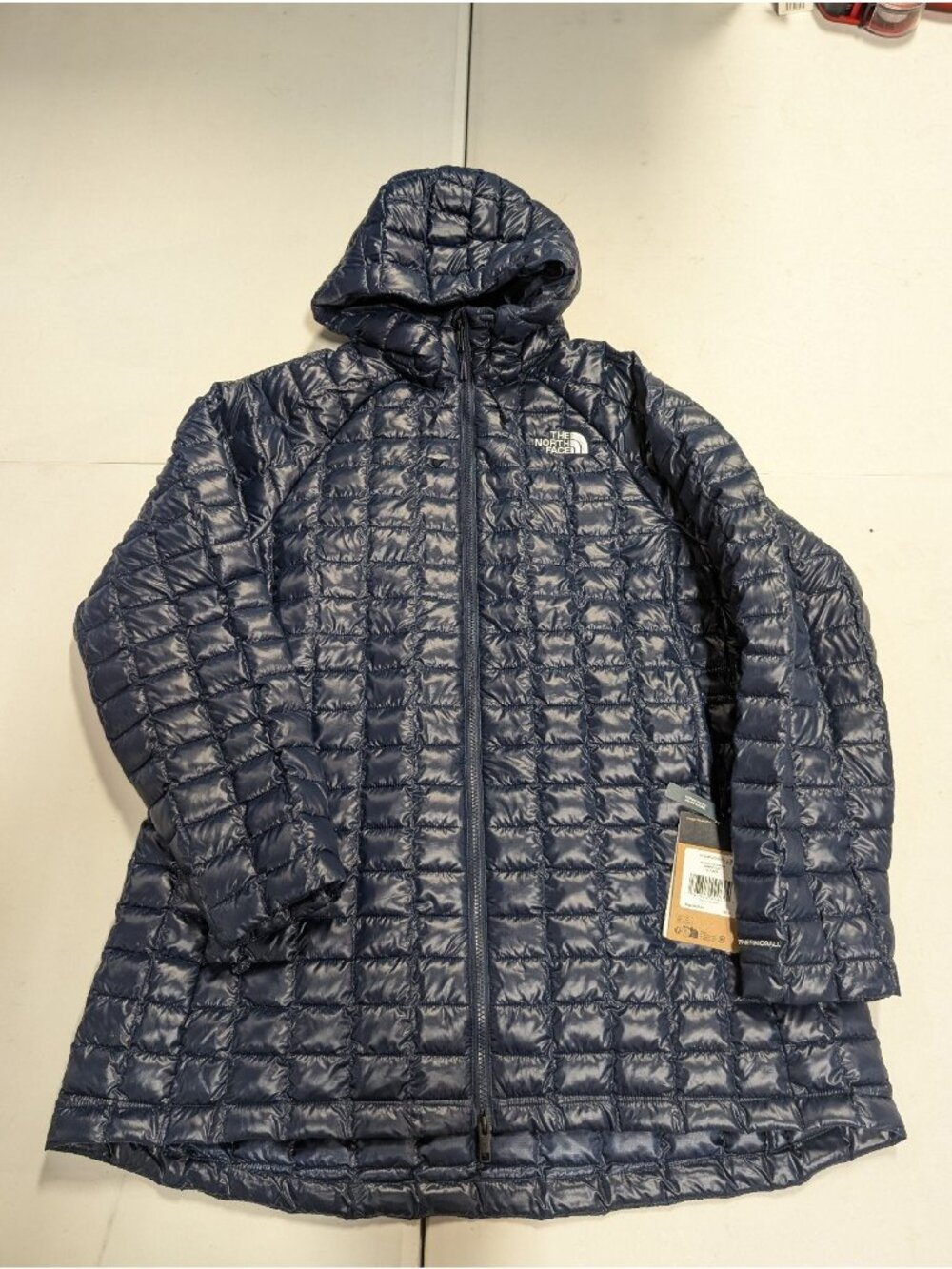 NEW with tags - The Northface Women’s ThermoBall  Hooded Parka Navy